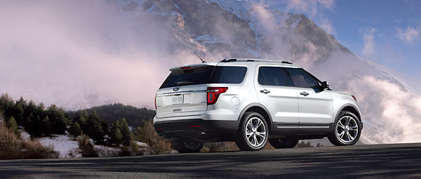 Silver 2012 Ford Explorer