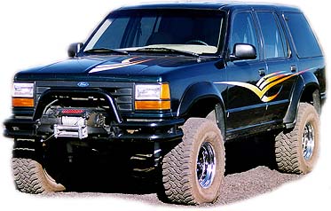 1993 Ford explorer front bumper #9